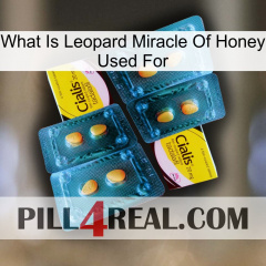 What Is Leopard Miracle Of Honey Used For cialis5